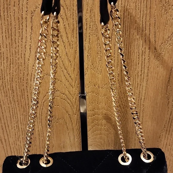 NWT Steve Madden velvet shoulder bag - Picture 6 of 15